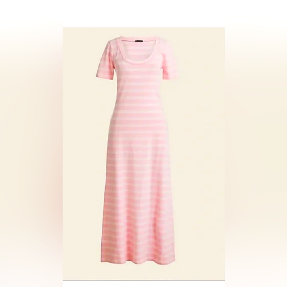 J Crew Knit MIDI Dress in stripe